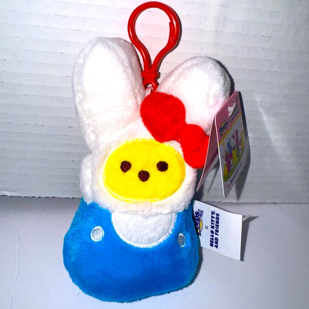 PEEPS HELLO KITTY BACKPACK CLIP